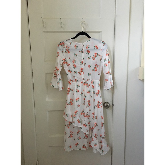 Miss Selfridge Floral Printed Wrap Dress - Picture 6 of 6